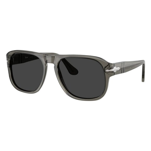 New PERSOL Jean Grey Polarised Square PO3310S 1103/48 Sunglasses Women - Picture 1 of 6
